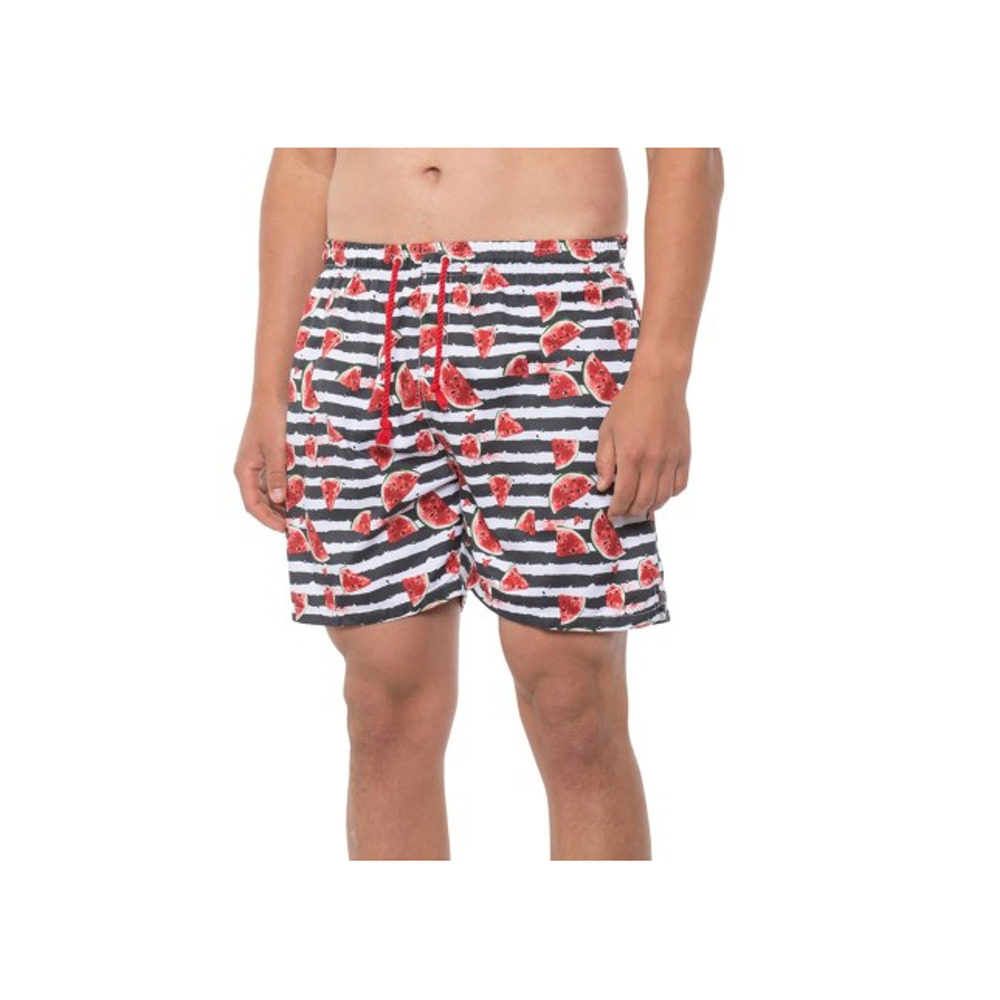 Ingear Men Watermelon Print Swim Trunks Multicolor Size XL 2955